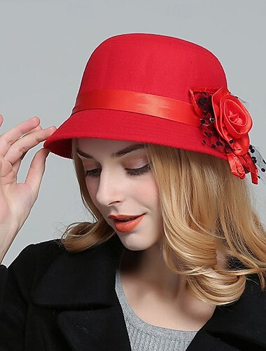  De livlige 20-årene 1920-tallet Hatter Den store Gatsby Charleston Dame Nytt År Maskerade Fest Utdrikningslag Voksne Hatt