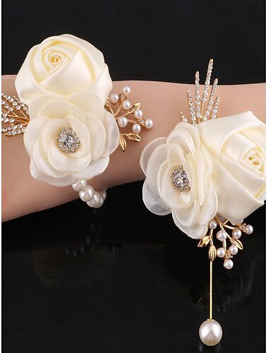  Hochzeit Handgelenk Blumen Armbandblume Hochzeit / Veranstaltung / Fest PVC (Polyvinylchlorid) Blumen Stil