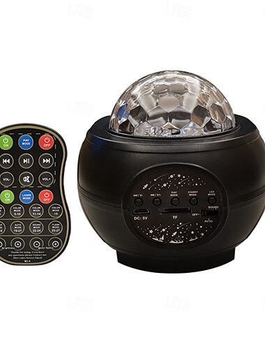  Galaxie Sternenhimmel Projektor Nachtlicht Kind USB Musik Player Stern Nachtlicht romantische Projektionslampe Geschenk für Kinder und Freunde