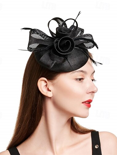  cappelli fascinators donne vintage matrimonio moda fascia fermaglio chiesa abiti da cocktail copricapo tea party