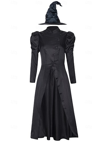  Hexe Glinda Kleid Cosplay Kostüm Outfits Walpurgisnacht Cosplay Film Cosplay for Damen Erwachsene Karneval Maskerade Leistung Party Bühne