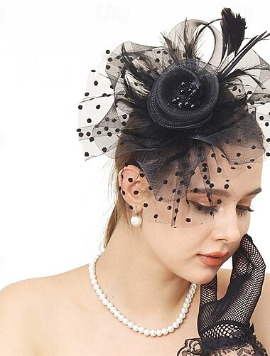  шляпы-шапки для женщин, шляпа для чаепития в стиле кентукки-дерби, свадебная сетчатая лента, коктейльные нарядные цветочные перья, зажим-шапка