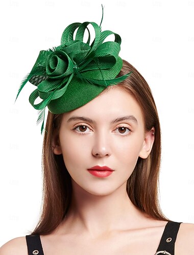  fascinators hatter kvinner vintage bryllup mote pannebånd klips kirke cocktail kjoler hodeplagg teselskap