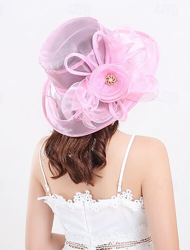  Kirchenhüte für Frauen 2025 elegant, Kentucky Kirchenkleid Derby Hochzeitsblumen Teeparty Hut Sonnenhüte
