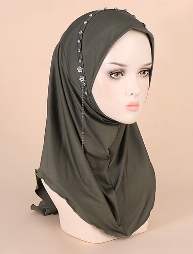  Damen Kopfbedeckungen Hijab-Schals Kopftuch Religiös Dubai islamisch arabisch Muslim Ramadan Erwachsene Schal