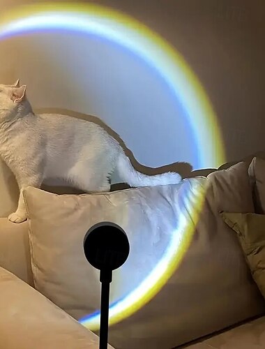  usb-aangedreven maanlichtprojectie nachtlampje led maanlichtfotografie romantische coole selfie-gadget voor plafondkamerachtergrond thuis slaapkamer decorverlichting 1x