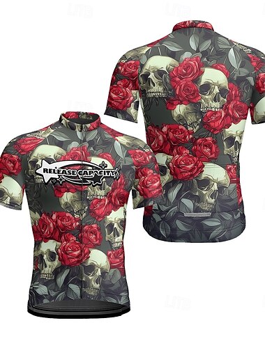  Herren Radtrikot fahrradbekleidung Fahrradtrikot Kurzarm Fahhrad T-Shirt Trikot mit 3 Gesäßtaschen MTB Mountain Atmungsaktiv Schnelltrocknend Anatomisches Design Schweißtransportierend Schwarz Gelb