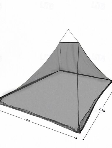  Outdoor-Reisehotel einfaches Moskitonetz ultraleicht mit verschlüsseltem und verdicktem Moskitonetz Doppelzimmer 240 * 180 * 130 cm