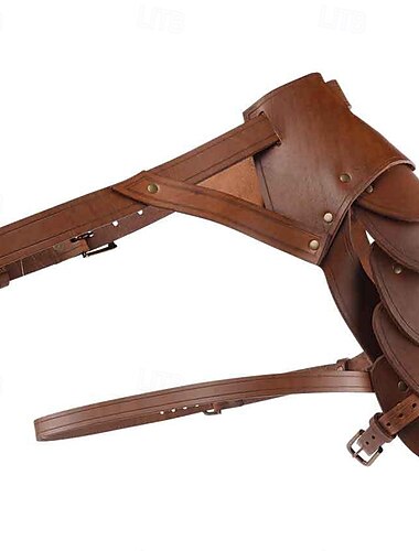  Mittelalterlich Renaissance Steampunk Rüstung Schulterpanzer Niete Herren Vikinger Fantasie Karneval Maskerade Leistung Bühne Maskerade Erwachsene Schulterpanzer