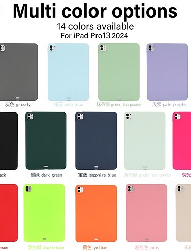  Tableta Carcasa Funda Para Apple iPad Air de 11"(2024) iPad Air de 13"(2024) iPad Pro de 11"(2024) iPad Pro de 13"(2024) iPad 10.9'' 10 iPad Air 5.º ipad 9th 8th 7th Generation 10.2 inch iPad aire 3