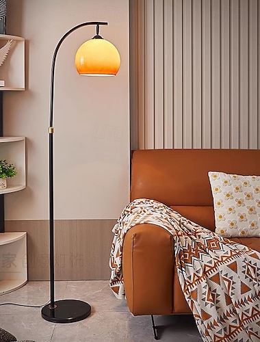  Lampada da terra Lampade ambientali Moderno Contemporaneo Per Interno Metallo 110-120V / 220-240V Nero / Oro