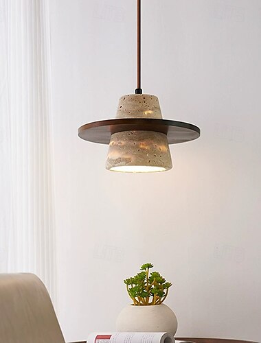  20 cm Lucerna Desgin Geometrické tvary Závěsná světla Kámen Umělecký styl Retro styl Moderní styl Vinobraní Země 110-120V 220-240V
