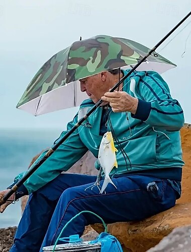  paraplu hoofddeksel paraplu zonbescherming buiten vissen paraplu hoofddeksel paraplu