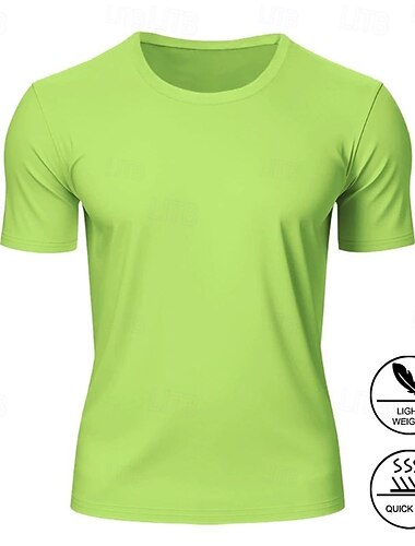  رجالي بلايز قميص بأكمام قصيرة تي الأعلى كم قصير كرونيك ربيع & الصيف لون خالص / عادي موضة مصمم سرعة الجفّ عطلة شارع مناسب للخارج أسود أبيض أحمر تي شيرت للرجال