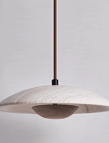  25 cm تصميم فانوس الأشكال الهندسية أضواء معلقة حجر نمط فني فينتاج كلاسيكي عتيق زهري 110-120V 220-240V