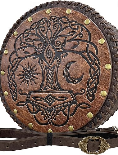  Retro Vintage Mittelalterlich Steampunk Tasche Taillengürtel Ren Faire Herren Damen Unisex Karneval Maskerade Leistung Party LARP Erwachsene Tasche Taillengürtel