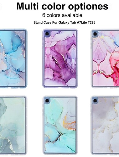  لوح أغط / كفرات من أجل Samsung Galaxy Tab A9 8.7" S9 11 inch S8 S7 S6 A8 A7 A Ultra Plus FE Lite SS8 Plus 12.4'' S8 S7 Plus 12.4" S7 11'' S6 لايت A8 10.5'' A7 لايت حماية كاملة للجسم ضد الصدمات