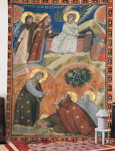  Tapeçaria Medieval Tapeçaria da Idade Média Arte Gótica Grande Tapeçaria Mural Decoração Fotográfica Fundo Cortina Casa Quarto Sala de Estar Iluminação de Manuscrito com Cenas da Páscoa em uma Letra A