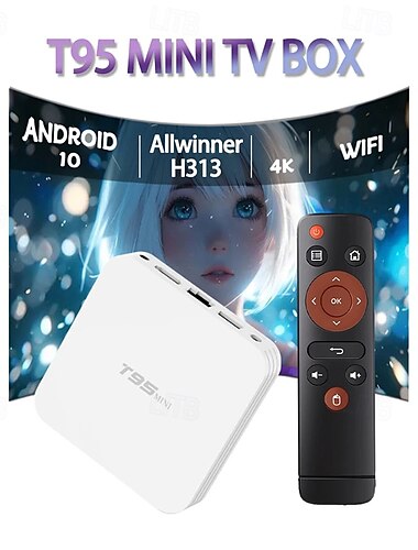  Android 10.0 T95 Digitalanzeige Cortex-A53 8GB 16GB 1GB 2GB