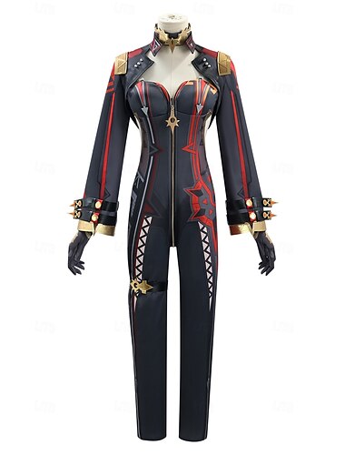  原神インパクト マブイカ アニメ系 コスプレ衣装 コスプレウィッグ コスプレスーツ コスプレウィッグ ハロウィーン マスカレード 性能 パーティー コート レオタード / 着ぐるみ グローブ 用途 女性用 成人