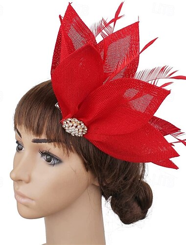  Accesoriu de Păr In Artificial Pene Nuntă Serată Elegant Nuntă Cu Pene Diadema Articole Pentru Cap