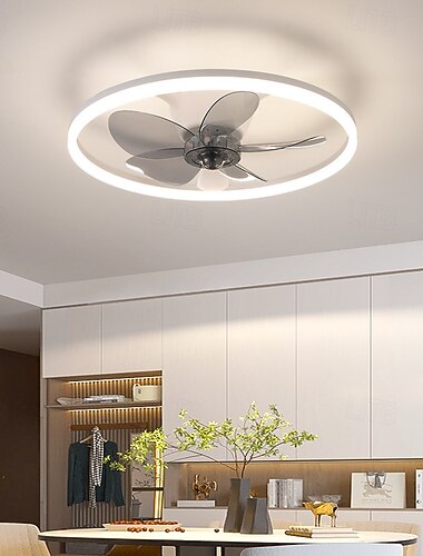  50 cm Himmennettävissä Kattotuuletin Metalli Akryyli LED Moderni 220-240V