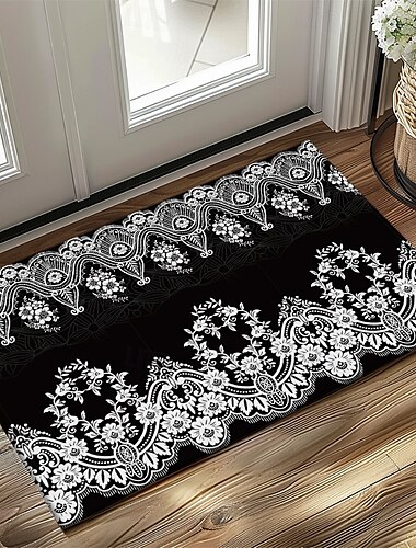  Mandala Paisley Doormat Kök Mat Golv Mat Halkfri Area Mat Oljetålig Mat Inomhus Utomhus Mat Sovrum Dekor Badrum Mat Entré Mat Vår Sommar
