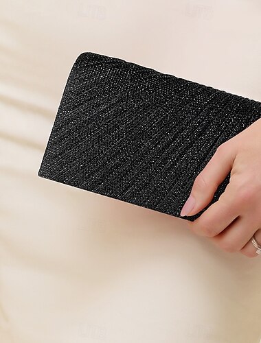  Handtasche glitzernde Hochzeitsabendparty elegante Hochzeit mit reiner Farbe Abendhandtasche 2025