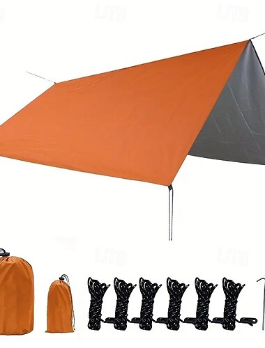  ein tragbares Sonnenschutz-Markisenzelt für Outdoor-Camping - Sonnen- und Regenschutz