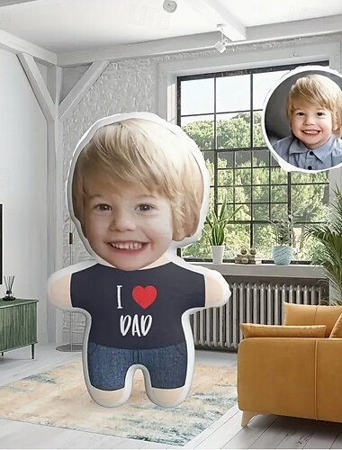  Fars dag Anpassade Kuddar  Kuddar Personlig Gåva Foto Anpassade Gåva Idéer i Olika Storlekar med Fyllning Gåva till Pappa Morfar