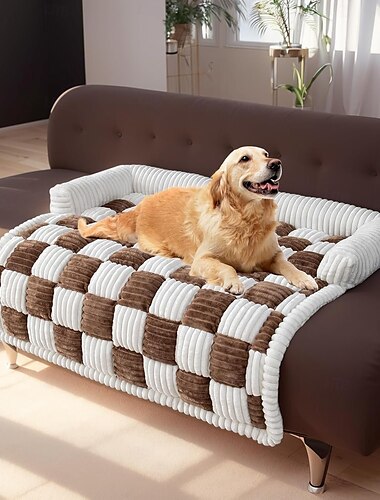  Haustier-Sofabezüge, Hundecouchbett als Möbelschutz, Haustierbettmatte, Couchbezug für Hunde, waschbar und rutschfest
