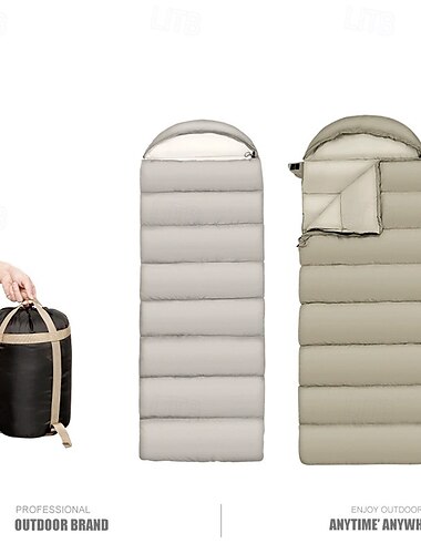  1pc grote outdoor kampeerslaapzak opvouwbaar opbergbaar een must-have om warm te blijven tijdens bergbeklimmen kamperen en kamperen