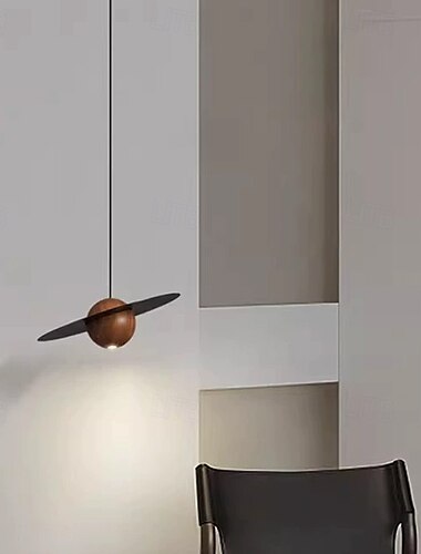  24 cm Círculo / Design Redondo Design De Lanterna Luzes Pingente Cobre Madeira Estilo Artístico Estilo vintage Clássico Vintage Regional 110-120V 220-240V