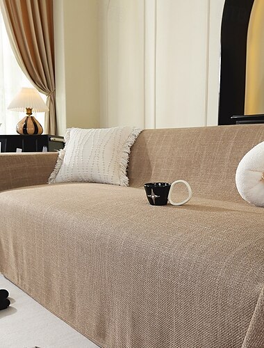  moderner minimalistischer Sofabezug, haustierfreundlicher Möbel-Sofaschutz, Überwurfdecke, ganzjährig waschbarer Sofabezug für Schlafzimmer, Wohnzimmer und Heimdekoration