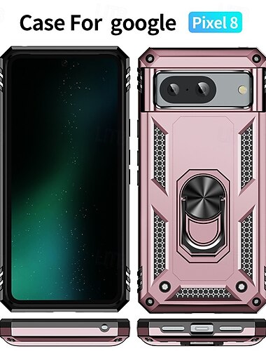 телефон Кейс для Назначение Google Пиксель 9 Про Pixel 9 ProXL Pixel 8 Pro Pixel 8 Пиксель 9 Pixel 7 Pixel 7 Pro Pixel 6 Pixel 6 Pro Кейс на заднюю панель Кольца-держатели Магнитный Защита от удара