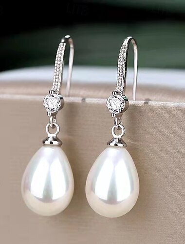  Pendientes de botón, pendientes colgantes clásicos, joyería de plata/oro para bodas, día de San Valentín, festivales diarios