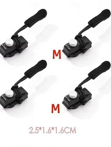  ערכת תיקון משיכת רוכסן ניתנת להסרה 5/20 יחידות, החלפת רוכסן מיידית אוניברסלית, חומרי יצירה תפירה בעצמך לתיקון והחלפה של רוכסן
