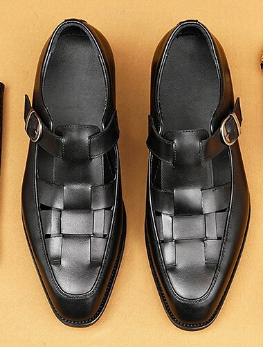  Schicke Monkstrap-Schuhe aus weißem Leder für Herren – stilvolle Wahl für Sommerhochzeiten und formelle Anlässe