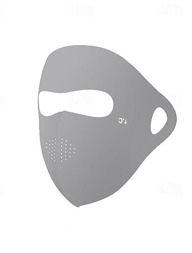  Sonnenschutz-Gesichtsmaske, UV-Schutz-Hyaluronsäure-Eisseide-Vollgesichtsabdeckung für Frauen, nahtloser, atmungsaktiver Facekini für Sonnenschutz im Freien