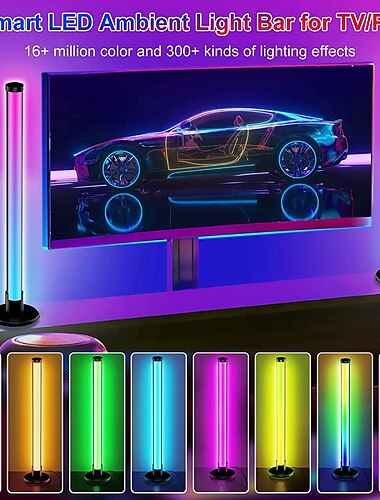  LED-Rhythmuslicht-Desktop-Lampenleiste für Party-Gaming-Computer-TV