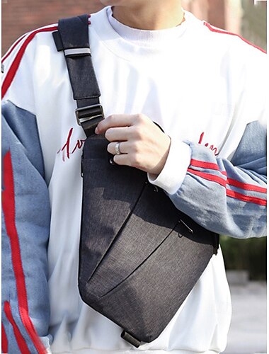  Wasserdichte, diebstahlsichere Umhängetasche für Herren – modische Crossbody-Brusttasche, leichte Umhängetasche, geeignet für Reisen, Arbeit und den täglichen Freizeitgebrauch