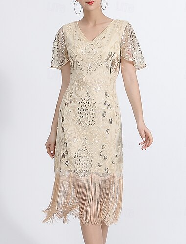  Danse Latine Robe Gland Couleur unie Épissage Femmes Performance Entraînement Manche Courte Haut Polyester