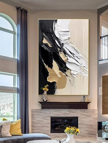  Wabi Sabi Kunstwerk Ölgemälde handgemachte Wandkunst 2er Set beige abstrakte Malerei auf Leinwand handgemalt ein Paar beige Textur Wandkunst neutrale abstrakte Wandkunst Boho Wal Dekor Ölgemälde