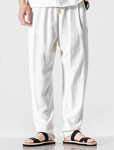  Rétro Vintage Médiéval Renaissance Pantalon Homme Mascarade Décontracté Quotidien Adulte Pantalon