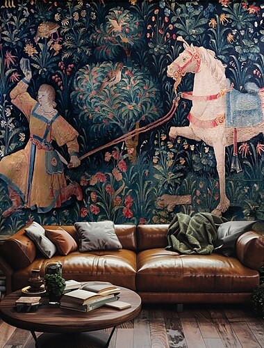  Mittelalterlicher Wandteppich Mittelalter Wandteppich Wandkunst Großer Wandteppich Wanddekor Fotohintergrund Decke Vorhang Zuhause Schlafzimmer Wohnzimmer Dekoration