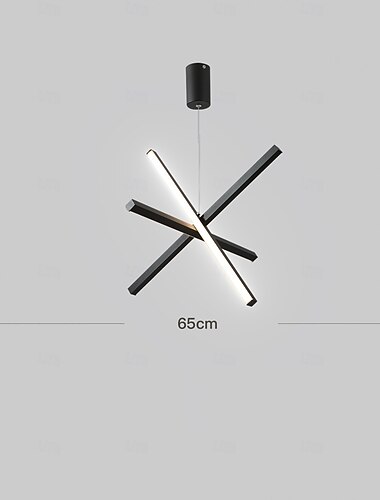  55 cm Sputnik Design Pendelleuchten Metall Acryl Künsterlischer Stil Moderner Stil Neuheit Schwarz Moderne Modern 110-120V 220-240V
