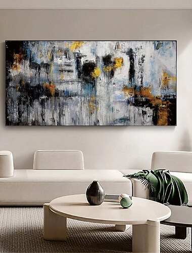  Pintura acrílica al óleo pintada a mano, cuadro grande, lienzo de arte, pintura al óleo de gran tamaño, pintura acrílica moderna pintada a mano, lienzo, pintura al óleo abstracta para dormitorio,