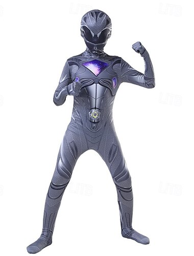  Tommy Oliver Szerepjáték Jelmezek Kezeslábas Szerepjáték Filmsztár jelmez for Férfi Női Fiú Gyermek Felnőttek Farsang Álarcos mulatság Esemény / Buli Álarcos mulatság