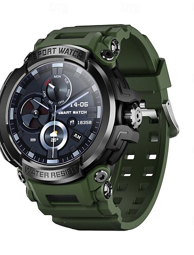  696 YDT90 Smartwatch Licznik Kroków ECG PPG Bluetooth Przypomnienie o Połączeniach Android i iOS IP67 57mm 1.5