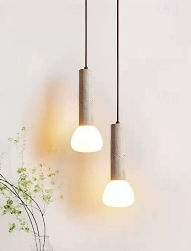  33 cm Design De Lanterna Formas geométricas Luzes Pingente Pedra Vidro Estilo Artístico Estilo Formal Estilo vintage Vintage Tradicional / Clássico 110-120V 220-240V